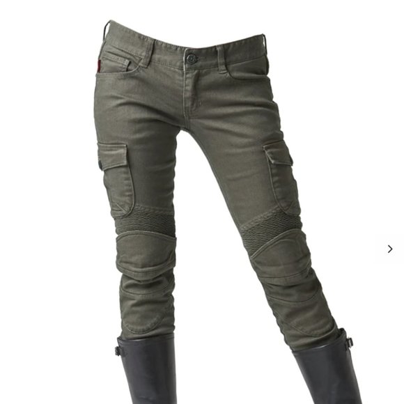 uglyBROS Denim - uglyBROS Motorpool-G women's motorcycle pant - with hip & knee protectors- 26